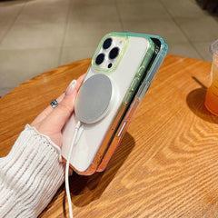 Funda transparente MagSafe para teléfono con...