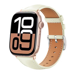 Correa de reloj de cuero de grano fino Black...