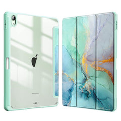 Funda de cuero acrílico con diseño de mármol...