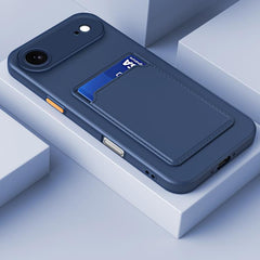 Funda para teléfono de TPU con botón de colo...