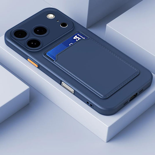 Funda para teléfono de TPU con botón de colo...