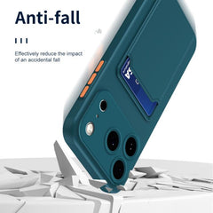 Funda para teléfono de TPU con botón de colo...