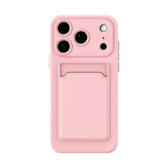 Funda para teléfono de TPU con botón de colo...