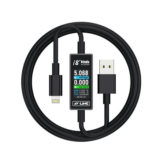 18 tipos de cable AV-Line 2.0 de 1,2 m con d...