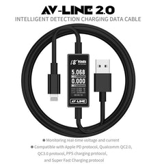 18 tipos de cable AV-Line 2.0 de 1,2 m con d...
