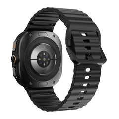 Correa de silicona con costuras y textura on...