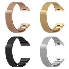Correa de reloj de malla metálica magnética ...