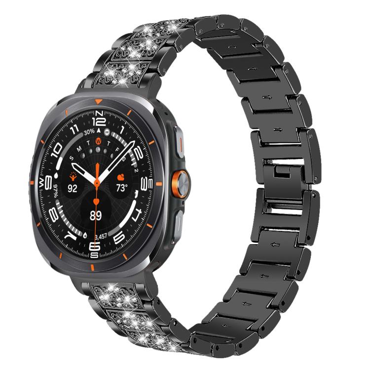 Correa de reloj de acero inoxidable con diam...