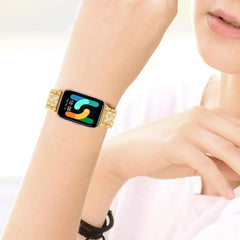 Correa de reloj de acero inoxidable con diam...