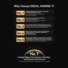 Blackview Oscal Marine 1, 6,56 pulgadas, And...