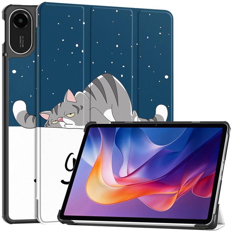 Funda de cuero plegable Custer para tablet i...