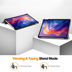 Funda de cuero plegable Custer para tablet i...