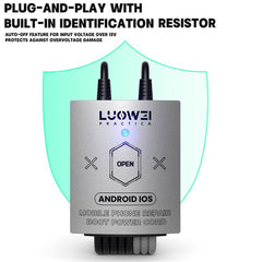 Cable de alimentación para reparación de teléfonos Luowei LW-325