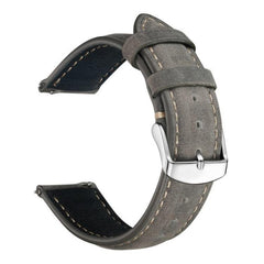 Correa de reloj de cuero con textura retro C...