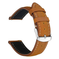 Correa de reloj de cuero con textura retro C...