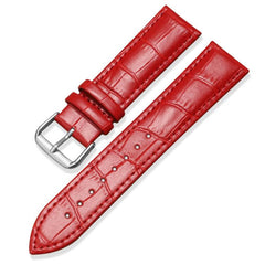 Correa de reloj de cuero con hebilla de pasa...