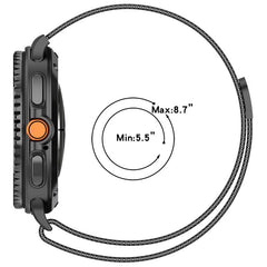 Correa de reloj magnética de metal milanesa ...