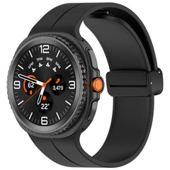 Correa de reloj de silicona magnética con he...
