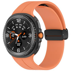 Correa de reloj de silicona magnética con he...