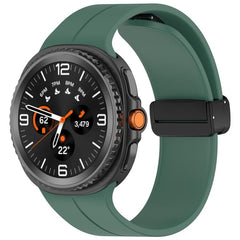 Correa de reloj de silicona magnética con he...