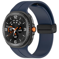 Correa de reloj de silicona magnética con he...