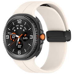 Correa de reloj de silicona magnética con he...