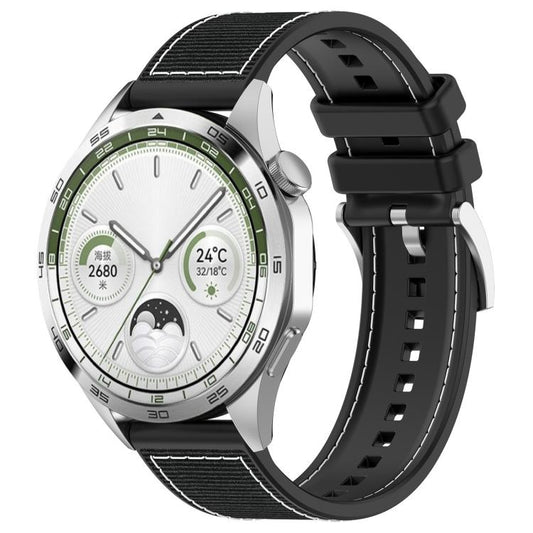 Correa de reloj híbrida de nailon trenzado y...