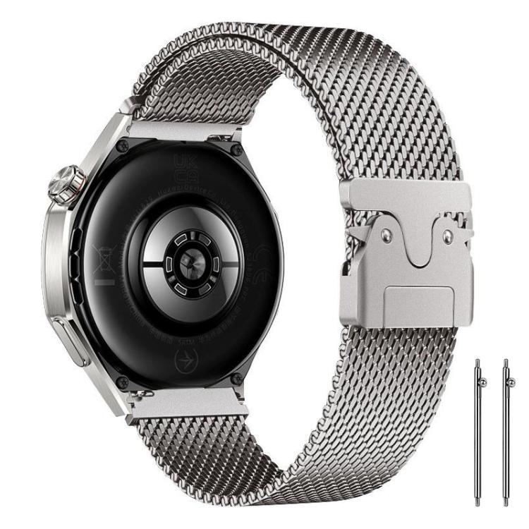 xDfind Correa de reloj de malla fina en reli...