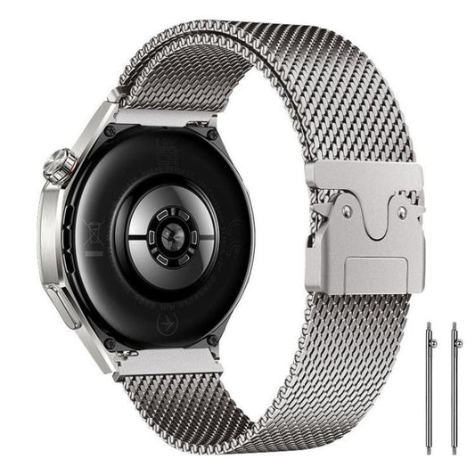 xDfind Correa de reloj de malla fina en reli...