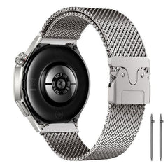 xDfind Correa de reloj de malla fina en reli...