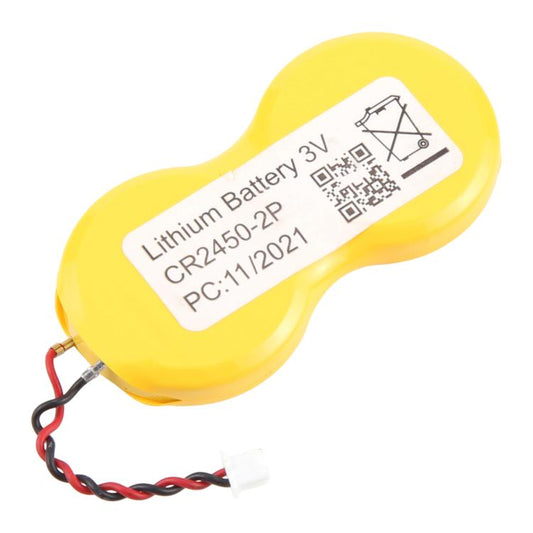 Pila de litio tipo botón CR2450-2P de 3 V y 1100 mAh