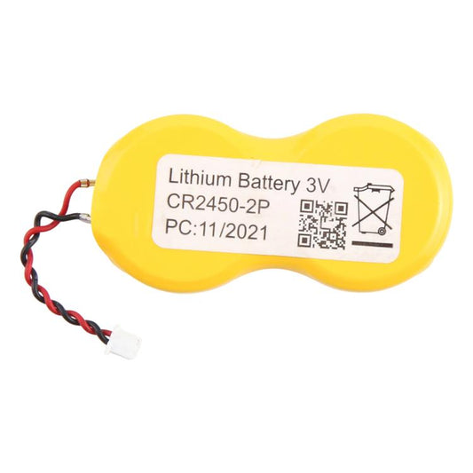 Pila de litio tipo botón CR2450-2P de 3 V y 1100 mAh