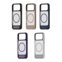 Funda híbrida de PC y TPU con soporte inclin...