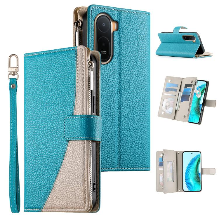 Funda de cuero para teléfono con cremallera ...