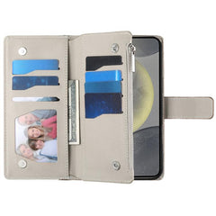 Funda de cuero para teléfono con cremallera ...