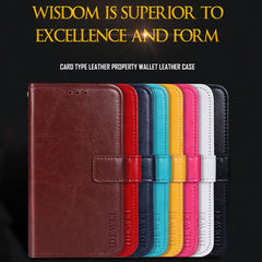 dewei Crazy Horse Texture Funda de cuero con...