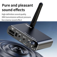 Adaptador de audio AUX Bluetooth portátil co...