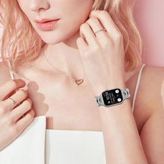 Correa de reloj de metal con diamantes de xD...