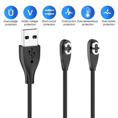 Cable de carga magnético 2 en 1 para auricul...