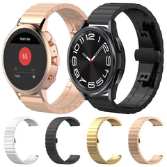 Correa de reloj de acero inoxidable macizo c...