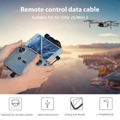 Cable de datos BRDRC para DJI Mavic Air 2 / ...