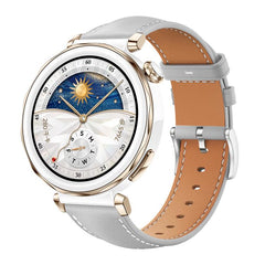 Correa de reloj de cuero de grano fino con f...