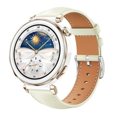 Correa de reloj de cuero de grano fino con f...