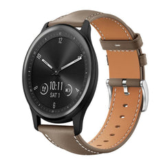 Correa de reloj de piel de grano fino con di...