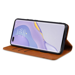 AZNS Estuche de cuero con tapa horizontal co...