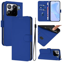 Funda para teléfono de cuero de color sólido...