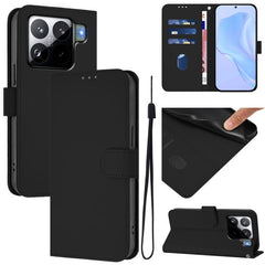 Funda para teléfono de cuero de color sólido...