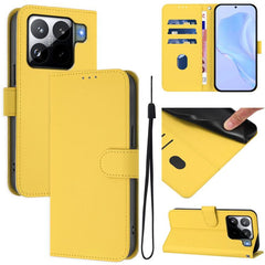 Funda para teléfono de cuero de color sólido...