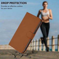 Funda para teléfono de cuero de color sólido...