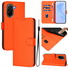 Funda para teléfono de cuero de color sólido...
